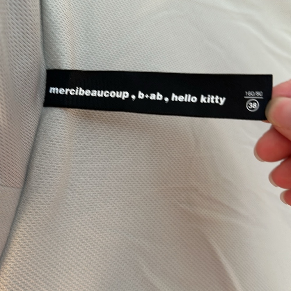 mercibeaucoup, b+ab,hello kitty Than stuffed women Jacket Size 38 Small NWOT - Picture 11 of 12